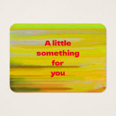 Tag des künstlerischen Profils (Vorderseite)