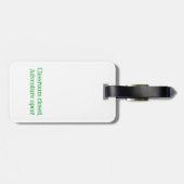 Tag des Lehrers - Danke, Lehrer! Gepäckanhänger (Rückseite horizontal)