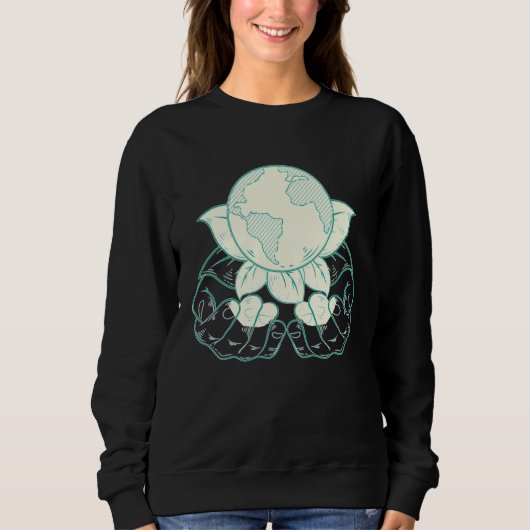 Tag des Lehrers der Erde Sweatshirt (Vorderseite)