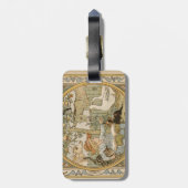Tag des Lesens der Fun-Tasche Gepäckanhänger (Rückseite vertikal)
