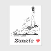 Tag des Leuchtturms Aufkleber (Blatt)