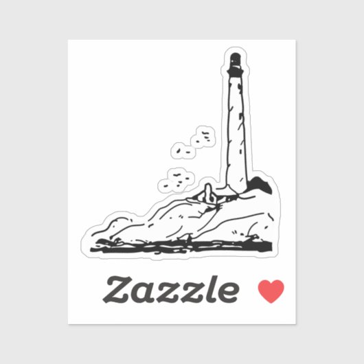 Tag des Leuchtturms Aufkleber (Blatt)