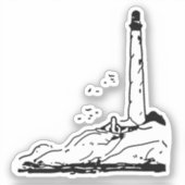 Tag des Leuchtturms Aufkleber (Vorderseite)