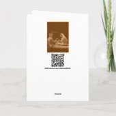 Tag des lustigen Vaters Karte (Rückseite)