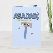 Tag des lustigen Vaters Karte (Vorderseite)