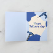 Tag des lustigen Vaters Karte (Innenseite)