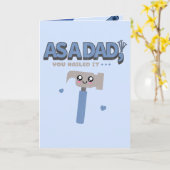 Tag des lustigen Vaters Karte (Gelbe Blume)