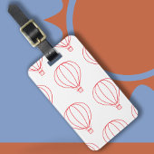 Tag des modernen Balloon Pattern Gepäckanhänger