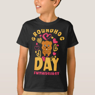 Tag des Murmeltiers 2024 Enthusiast 2. Februar Lus T-Shirt