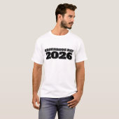 Tag des Murmeltiers 2026 T-Shirt (Vorne ganz)