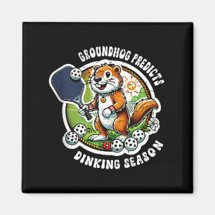 Tag des Murmeltiers 2. Februar Humor Dinking Saiso Magnet