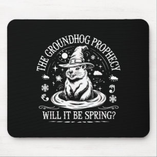 Tag des Murmeltiers Pun Meteorologie Sarkasmus Lus Mousepad