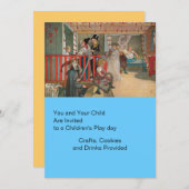 Tag des Namens im Lagerhaus Einladung (Vorne/Hinten)