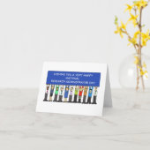 Tag des nationalen Forschungs-Administrators Karte (Gelbe Blume)