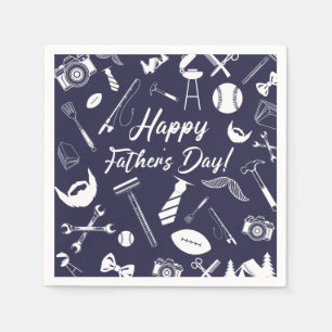 Tag des Navy-Vaters Serviette