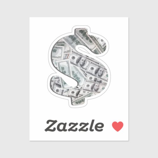 Tag des Papiergeldes Aufkleber (Blatt)