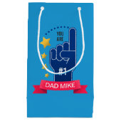 Tag des personalisierten Individuellen Namens Vate Kleine Geschenktüte (Vorderseite)