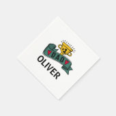 Tag des personalisierten Individuellen Namens Vate Serviette (Ecke)