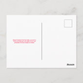 Tag des Präsidenten Postkarte (Rückseite)