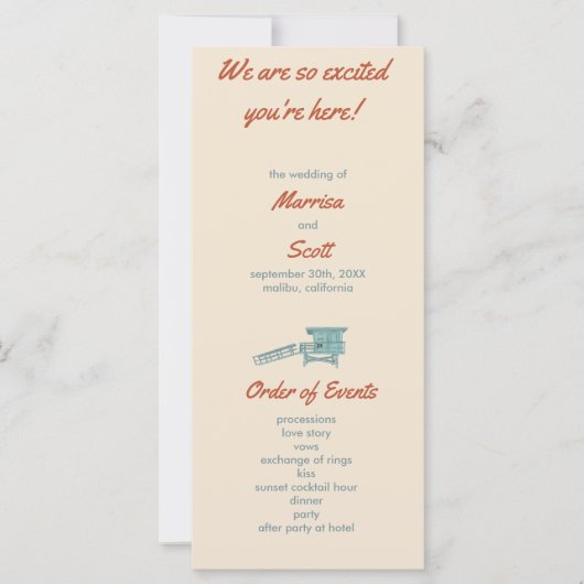 Tag des Programmes - Flachkarte (Vorderseite)