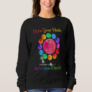 Tag des Punktes: Hinterlass deine Spuren und sieh, Sweatshirt