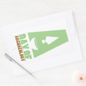 Tag des rechteckigen Aufklebers der Archäologie Rechteckiger Aufkleber (Umschlag)