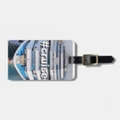 Tag des Reisegepäcks Gepäckanhänger (Vorderseite horizontal)