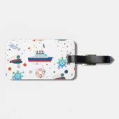 Tag des Reisepasses Gepäckanhänger (Rückseite horizontal)