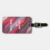 Tag des roten Fraktals Gepäckanhänger (Vorderseite horizontal)