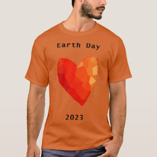 Tag des Roten Herzens - Erde 2023 T-Shirt