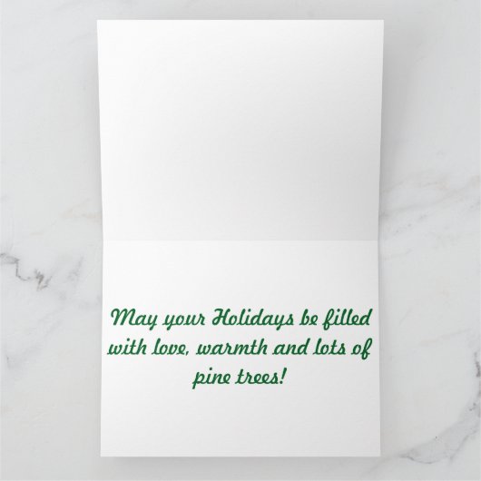 Tag des Schneebaumes Karte (Innenseite)