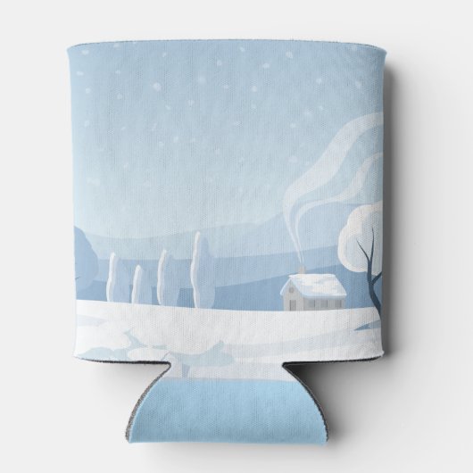 Tag des Schnees Dosenkühler (Rückseite)