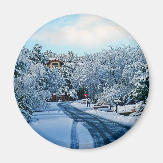Tag des Schnees Sedona, Magnet (Vorne)