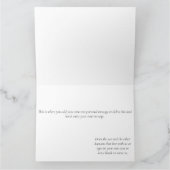 Tag des schwarzen Katzen-Vaters Karte (Innenseite)