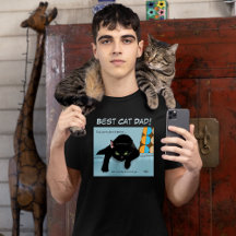 Tag des schwarzen Katzen-Vaters