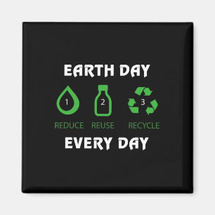 Tag des Shirts Erde Tag des Umwelttages Magnet