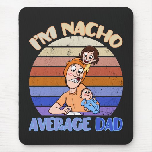 Tag des sonnigen Vaters Mousepad (Vorne)