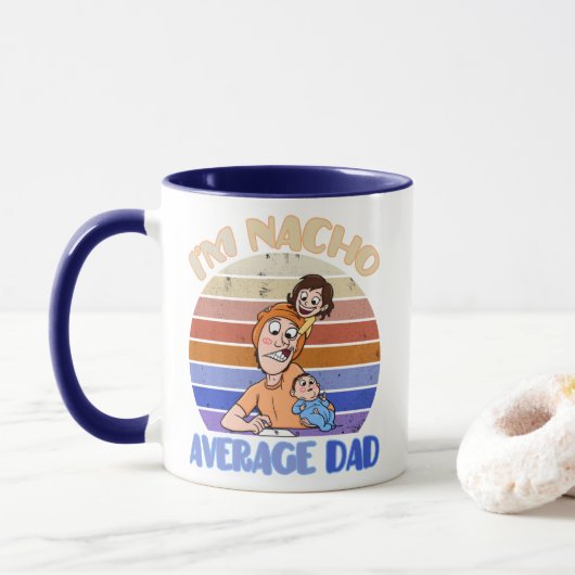 Tag des sonnigen Vaters Tasse (Mit Donut)