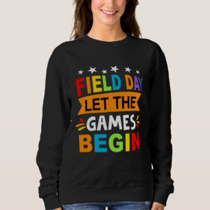 Tag des Sports 2022 Die Spiele Beginnen Kinder Jun Sweatshirt