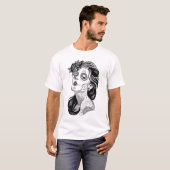 Tag des T - Shirt toter Mädchen Männer (Vorne ganz)