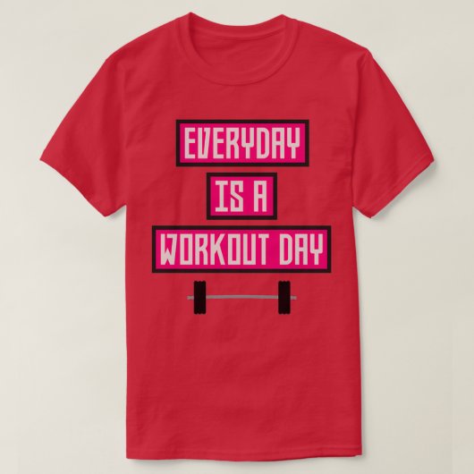 Tag des täglichen Workout R52c3 T-Shirt (Design vorne)