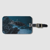 Tag des Tauchens - Sea Turtle Adventure Gepäckanhänger (Vorderseite (Horizontal))