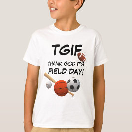 Tag des TGIF-Felds T-Shirt