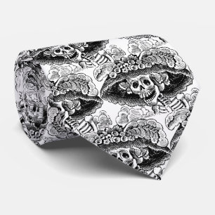 Tag des Todes Elegance - La Calavera Catrina Krawatte