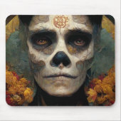 Tag des Toten 3 Fantasieschädels Mousepad (Vorne)