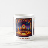 Tag des Toten Altars Kaffeetasse (Mittel)