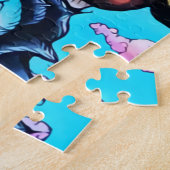 Tag des Toten Blumenschädels Puzzle (Seite)