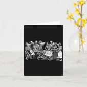 Tag des Toten Dia de Los Muertos Karte (Gelbe Blume)