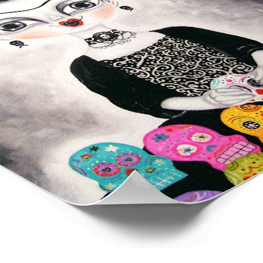 Tag des Toten DRUCKS Poster (Ecke)