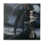 Tag des Toten Engels Fliese (Vorderseite)